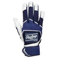 Rawlings Workhorse Adult Baseball Batting Gloves - 2022 Model in Navy Size Large