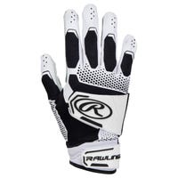 Rawlings Workhorse Pro Women's Batting Gloves - 2022 Model in Black Size Large