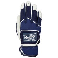 Rawlings Workhorse Youth Baseball Batting Gloves - 2022 Model in Navy Size Large