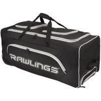 Rawlings YADIWCB Wheeled Catcher's Bag in Black