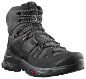 Salomon Quest 4D Mid GTX 4 Hiking Boots for Men - Magnet/Black/Quarry - 8M