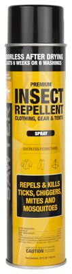 Sawyer Permethrin Premium Insect Repellent Aerosol Spray for Clothing - 18 oz.