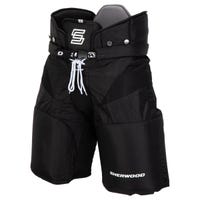 SherWood 5030 HOF Senior Ice Hockey Pants - '21 Model in Black Size Large