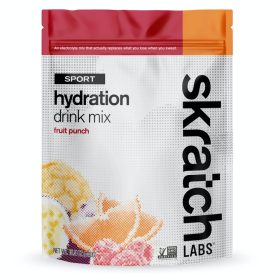 Skratch Labs | Sport Hydration-60 Servings Fruit Punch (60 Serving Bag)