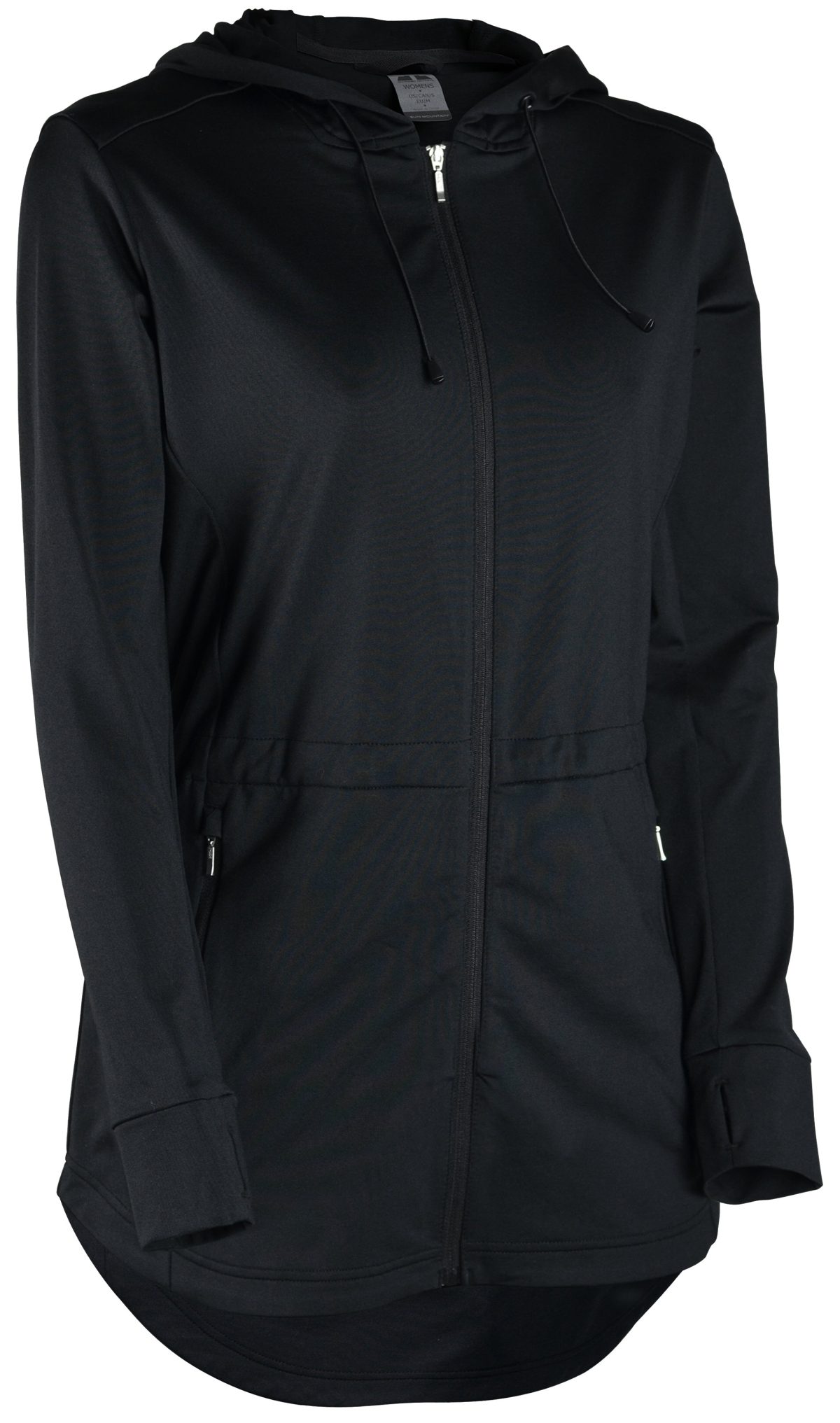 Sun Mountain Women's Kintla Parka Golf Jacket in Black, Size XS