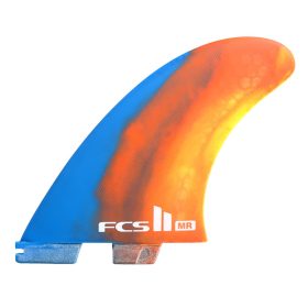 Surfboard Fins II Mark Richards Twin + Stabiliser in Colour Swirl / PERFORMANCE CORE / FCS