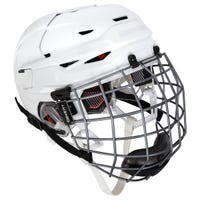 Warrior Covert CF 100 Senior Hockey Helmet Combo in White