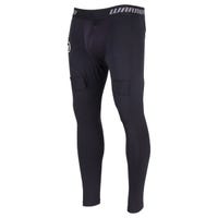 Warrior Senior Compression Jock Pant w/ Cup in Black Size Small