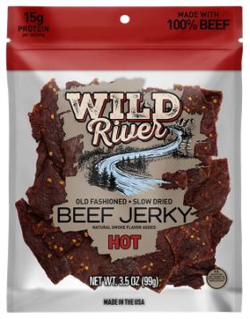 Wild River Hot Old Fashioned Beef Jerky