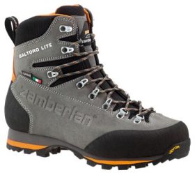 Zamberlan 1110 Baltoro Lite GTX RR Waterproof Hiking Boots for Men - Graphite/Black - 8.5M