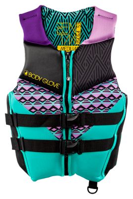 Body Glove Phantom Neoprene Life Vest for Ladies - Aqua - 2XL