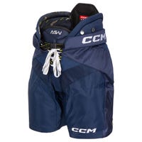 CCM Tacks AS-V Junior Ice Hockey Pants in Navy Size Large