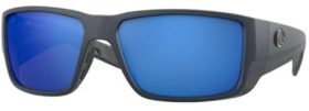 Costa Del Mar Blackfin Pro 580G Polarized Sunglasses, Men's, Matte Midnight Blue/Blue Mirror