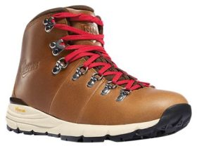 Danner Mountain 600 Leather Waterproof Hiking Boots for Ladies - Saddle Tan - 10M