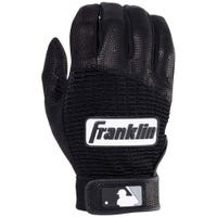 Franklin Pro Classic Men's Baseball Batting Gloves in Black Size Small