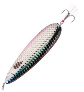 Nichols Lures Magnum Flutter Spoon - 6-1/2" - Blue Back