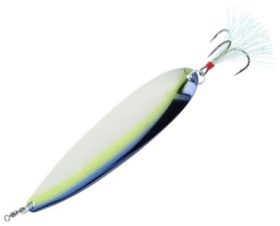 Nichols Lures Magnum Flutter Spoon - 6-1/2'' - Bombshell Shad