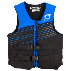 Overton's Men's BioLite Life Jacket With Flex-Fit V-Back - Blue - L