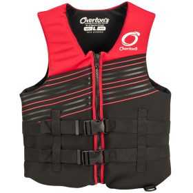 Overton's Men's BioLite Life Jacket With Flex-Fit V-Back - Red - L