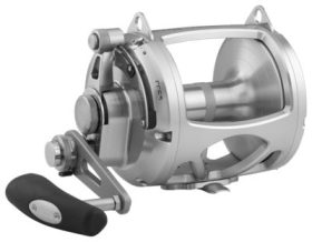 PENN International VIS Silver Two-Speed Lever Drag Reel