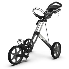 Sun Mountain Speed Cart V1R Push Cart in Steel/Platinum