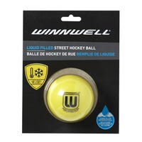 Winnwell Liquid Filled Street Hockey Ball in Yellow