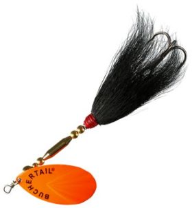 Joe Bucher Outdoors Buchertail 700 Series Spinner - Black/Orange