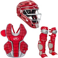 Rawlings Renegade 2.0 Adult Baseball Catcher's Set - 2022 Model in Red