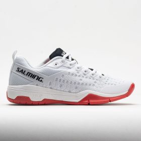 Salming Eagle Men's Indoor, Squash, Racquetball Shoes White/Red