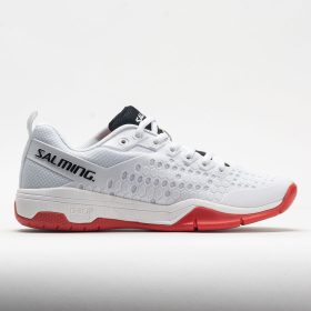 Salming Eagle Women's Indoor, Squash, Racquetball Shoes White/Red