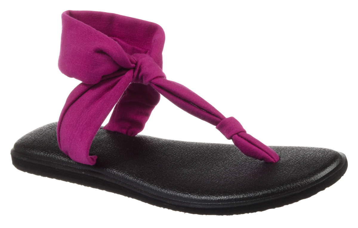 Sanuk Yoga Sling Ella Sandals for Ladies - Vivid Violet - 6 M