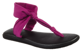 Sanuk Yoga Sling Ella Sandals for Ladies - Vivid Violet - 6 M