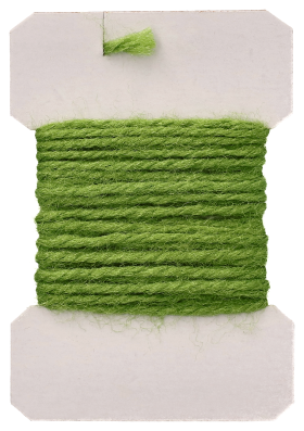 White River Fly Shop Sparkle Yarn - Insect Green