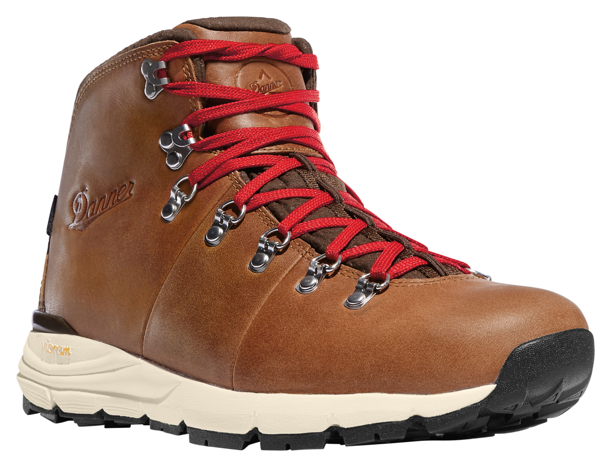 Danner Mountain 600 Waterproof Hiking Boots for Men - Saddle Tan - 7M