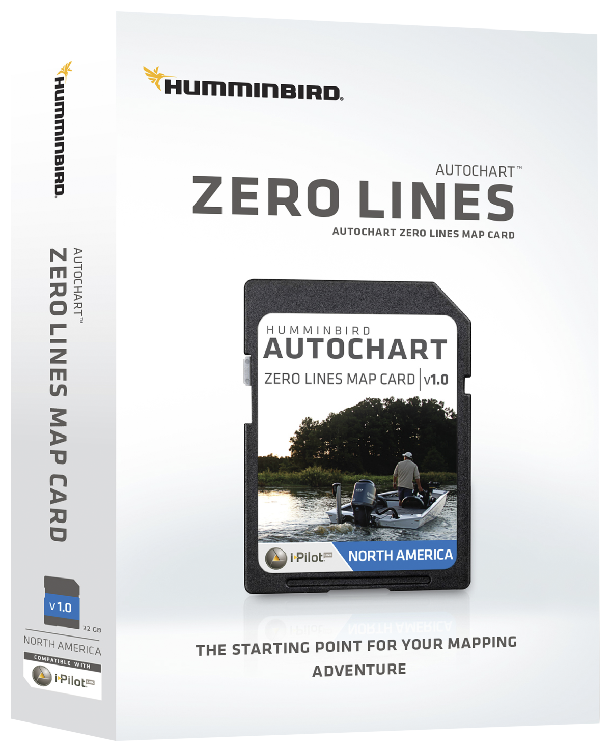 Humminbird AutoChart Zero Lines Map Card - North America