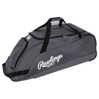 Rawlings Workhorse Wheeled Players Bag in Gray