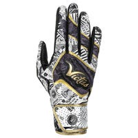 Victus Nox Men's Baseball Batting Gloves in Black/Gold Size Large