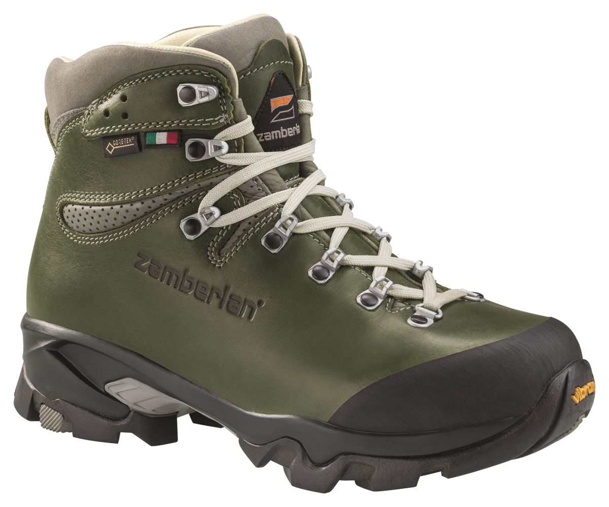 Zamberlan 1996 Vioz Lux GTX RR Waterproof Hiking Boots for Ladies - Waxed Green - 10M