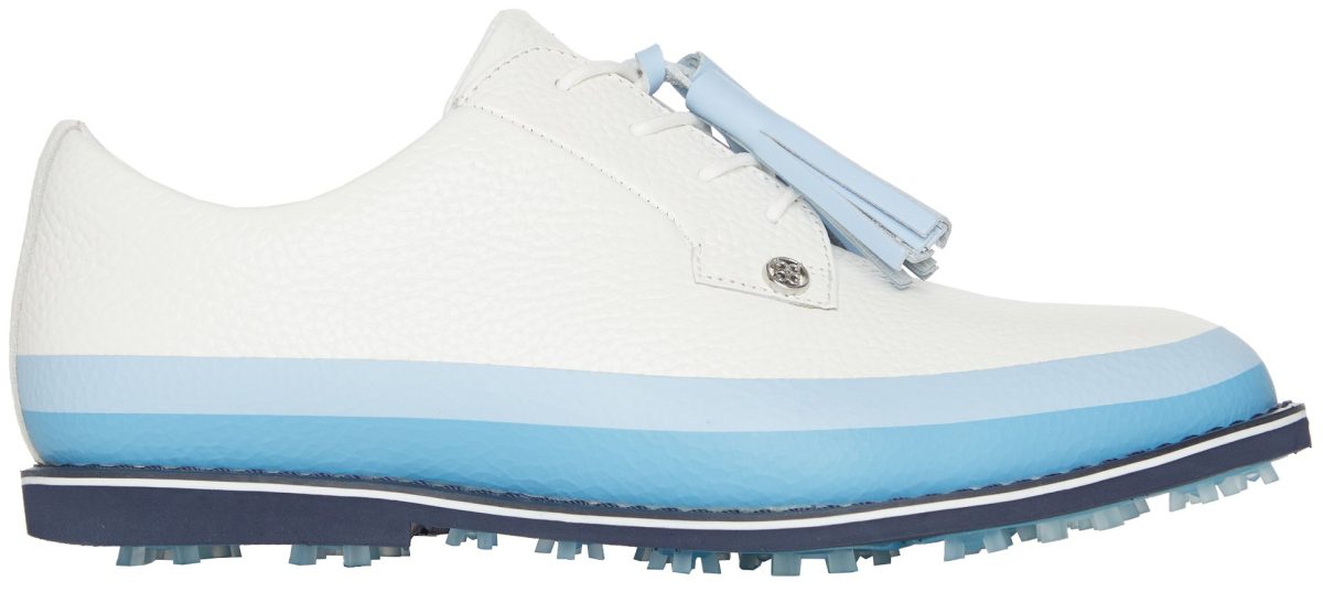 G/FORE Women's Tassel Tuxedo Gallivanter Golf Shoes 2023 in White, Size 5