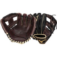 Mizuno MVP Prime 11.75" Baseball Glove - Black/Cherry - 2022 Model Size 11.75 in