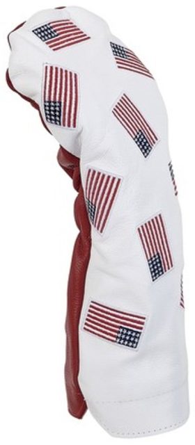 Winston Collection Dancing American Flags Driver Headcover in White
