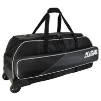 All-Star All Star Catcher's Advanced Pro Roller Bag in Black