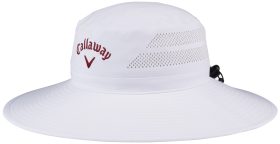 Callaway Men's Golf Sun Hat 2023 in White/Cardinal