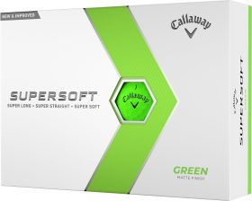 Callaway Supersoft Golf Balls 2023 in Green