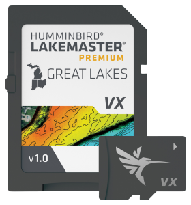 Humminbird LakeMaster Premium VX Digital Map Chart Card - Great Lakes
