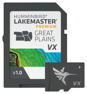 Humminbird LakeMaster Premium VX Digital Map Chart Card - Great Plains