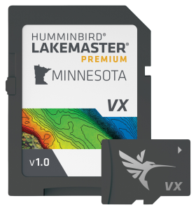 Humminbird LakeMaster Premium VX Digital Map Chart Card - Minnesota