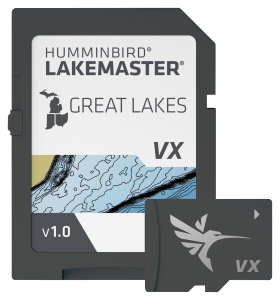 Humminbird LakeMaster VX Digital Map Chart Card - Great Lakes