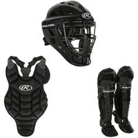 Rawlings Player Series T-Ball Catcher's Set - 2023 Model in Black Size Youth