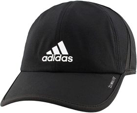Adidas Men's Superlite Tennis Cap (Black/White)